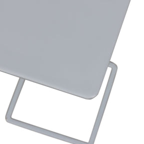 Set di 2 tavolini in metallo Tesy 64x22 cm