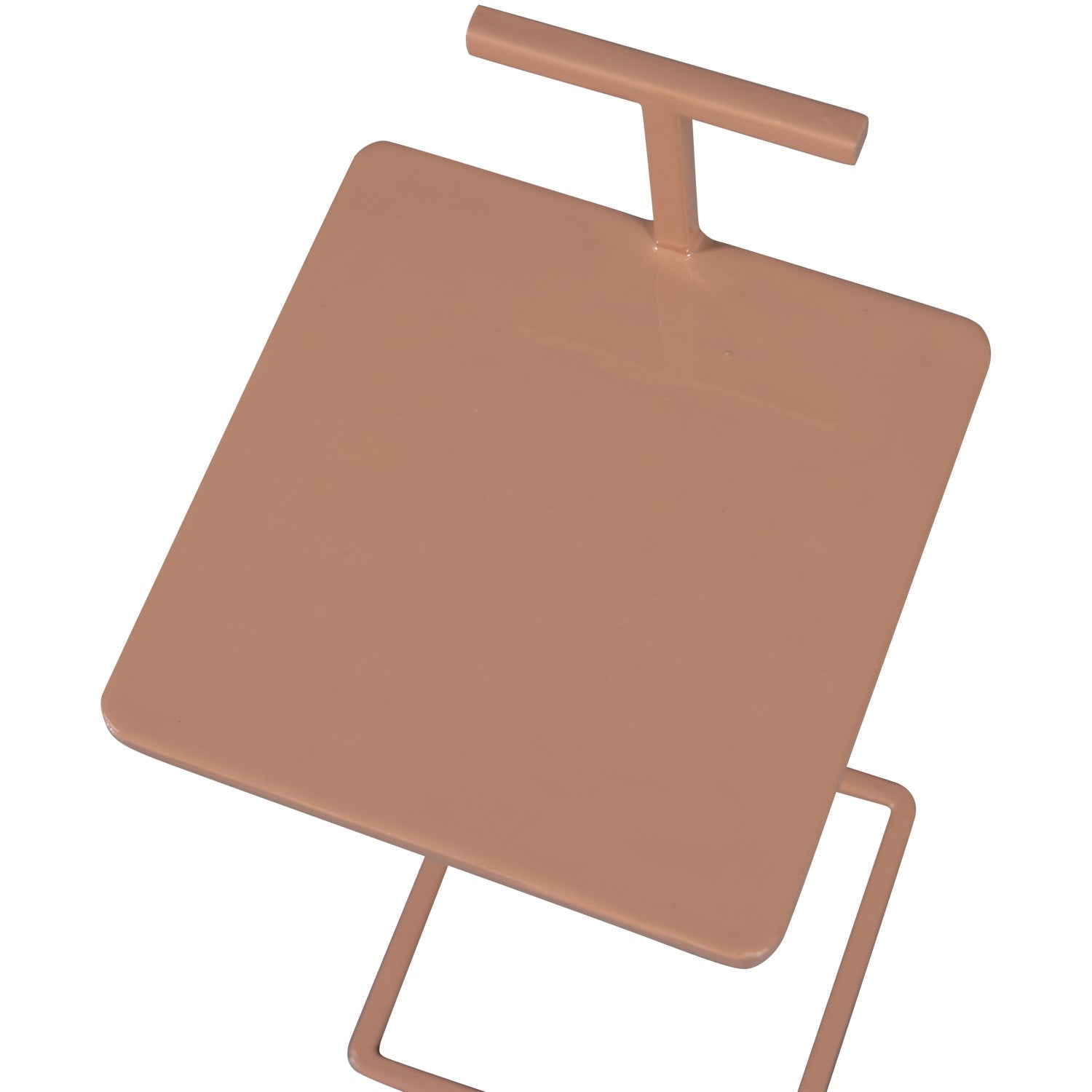 Set di 2 tavolini in metallo Tesy 64x22 cm