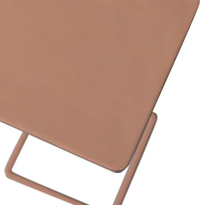 Set di 2 tavolini in metallo Tesy 64x22 cm