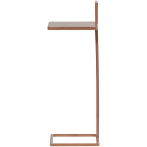 Set di 2 tavolini in metallo Tesy 64x22 cm