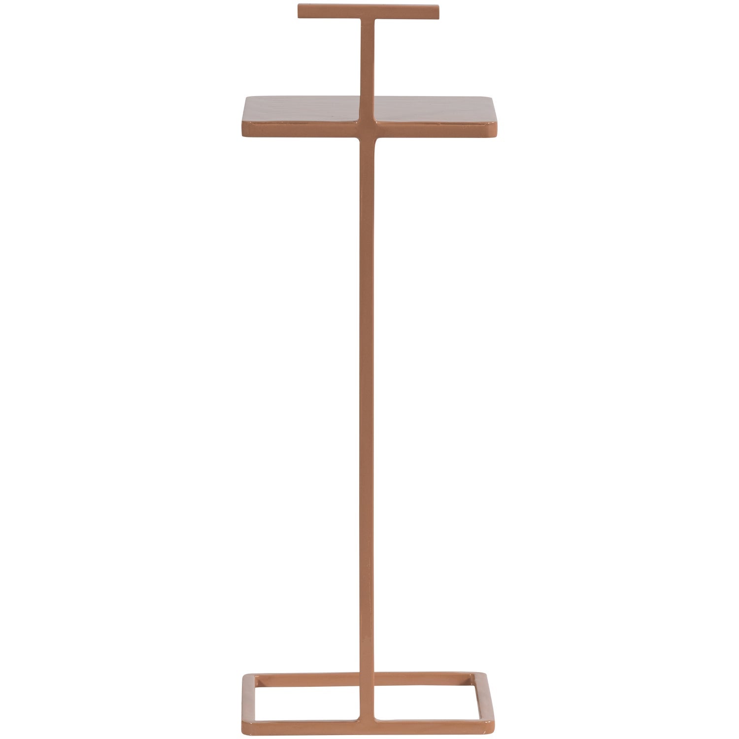 Set di 2 tavolini in metallo Tesy 64x22 cm