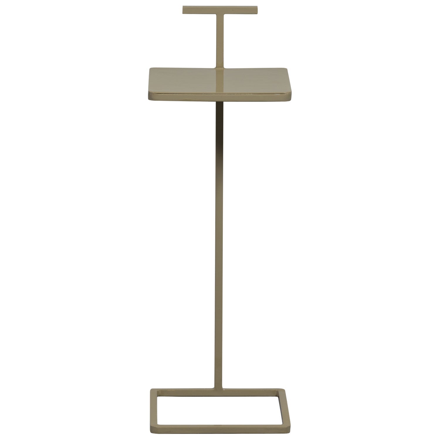 Set di 2 tavolini in metallo Tesy 64x22 cm