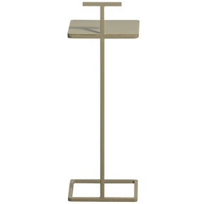 Set di 2 tavolini in metallo Tesy 64x22 cm