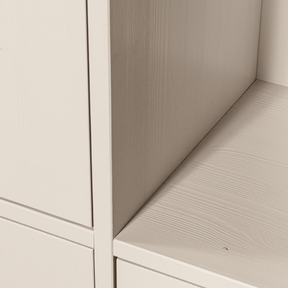 Credenza 3 ante in legno di pino Merel 200x100 cm