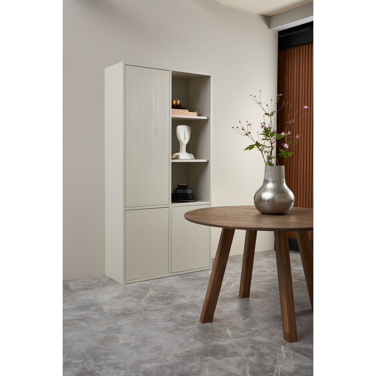 Tavolo da pranzo rotondo in rovere Tablo 119x75 cm
