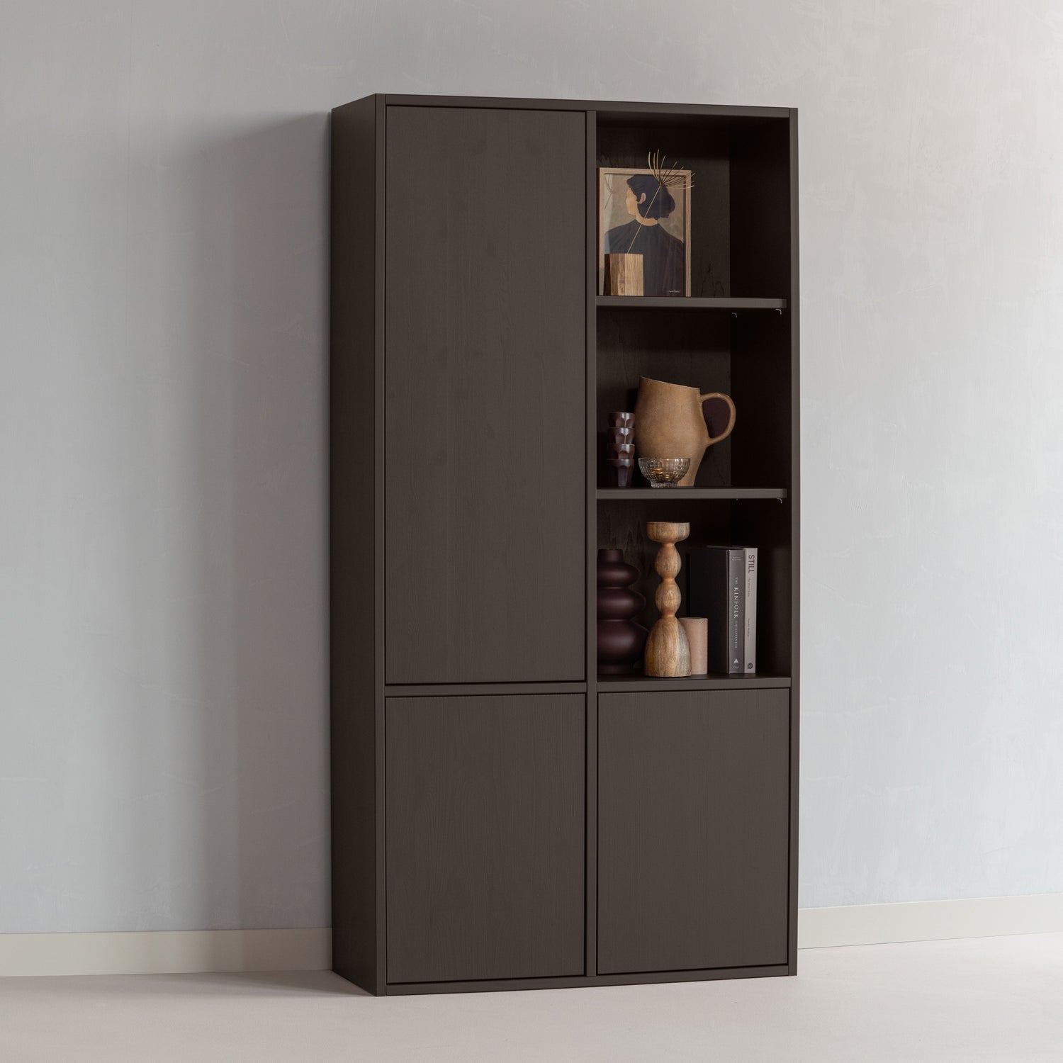Credenza 3 ante in legno di pino Merel 200x100 cm