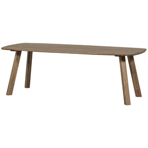 Tavolo da pranzo ovale in rovere Tablo 74x220 cm