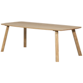 Tavolo da pranzo ovale in rovere Tablo 74x220 cm