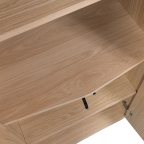 Credenza 2 ante in rovere Zuma 210x67 cm