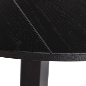 Tavolo rotondo in legno di quercia Rhon 129x75 cm