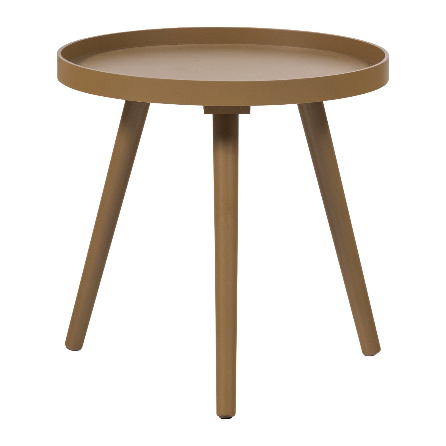 Set di 4 tavolini con gamba in legno di frassino Sasha 41x41 cm