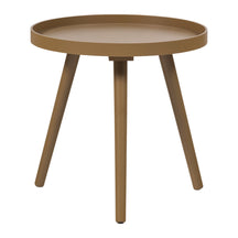 Set di 4 tavolini con gamba in legno di frassino Sasha 41x41 cm