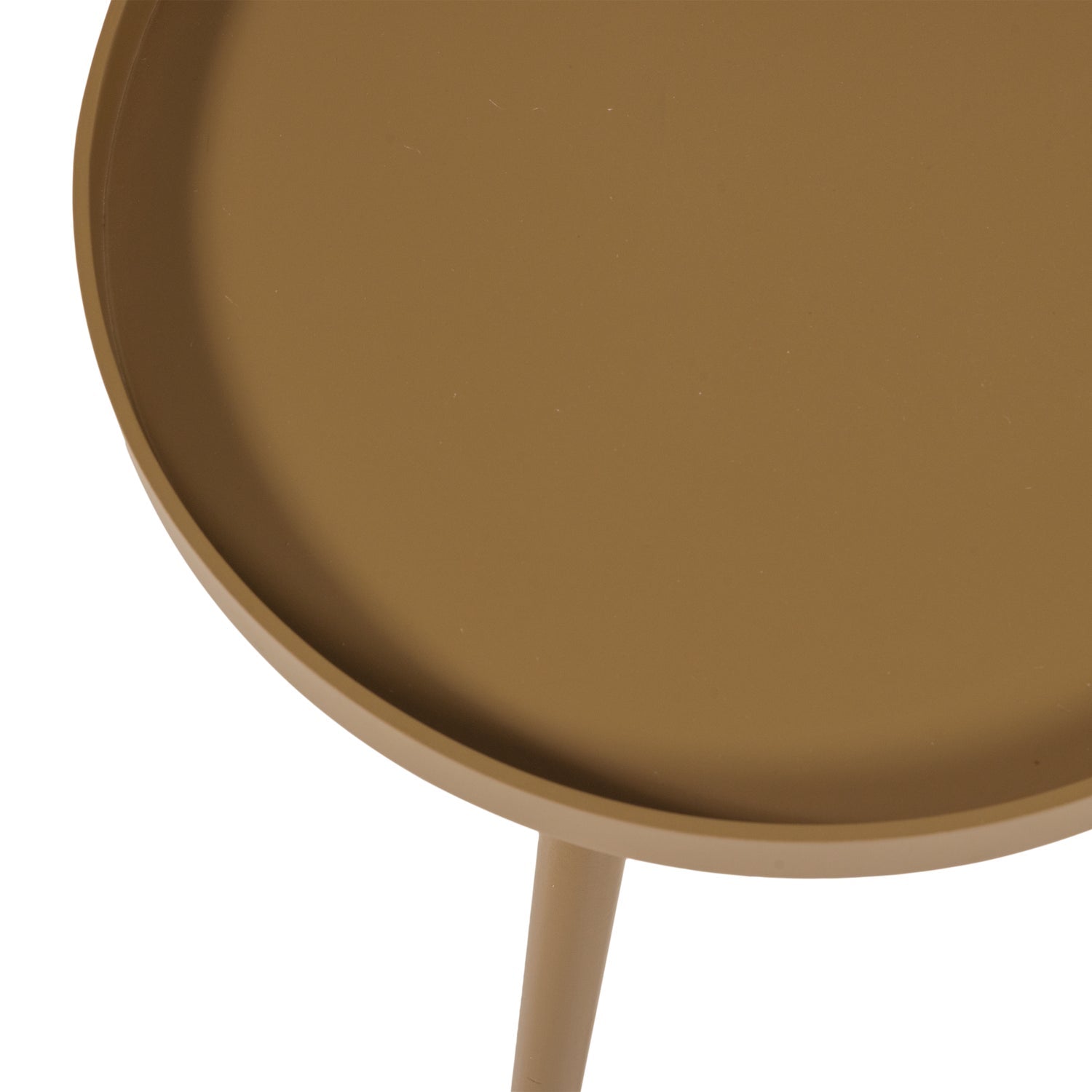 Set di 4 tavolini con gamba in legno di frassino Sasha 41x41 cm