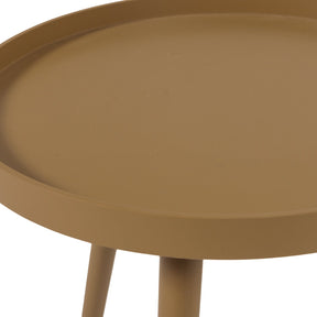 Set di 4 tavolini con gamba in legno di frassino Sasha 41x41 cm