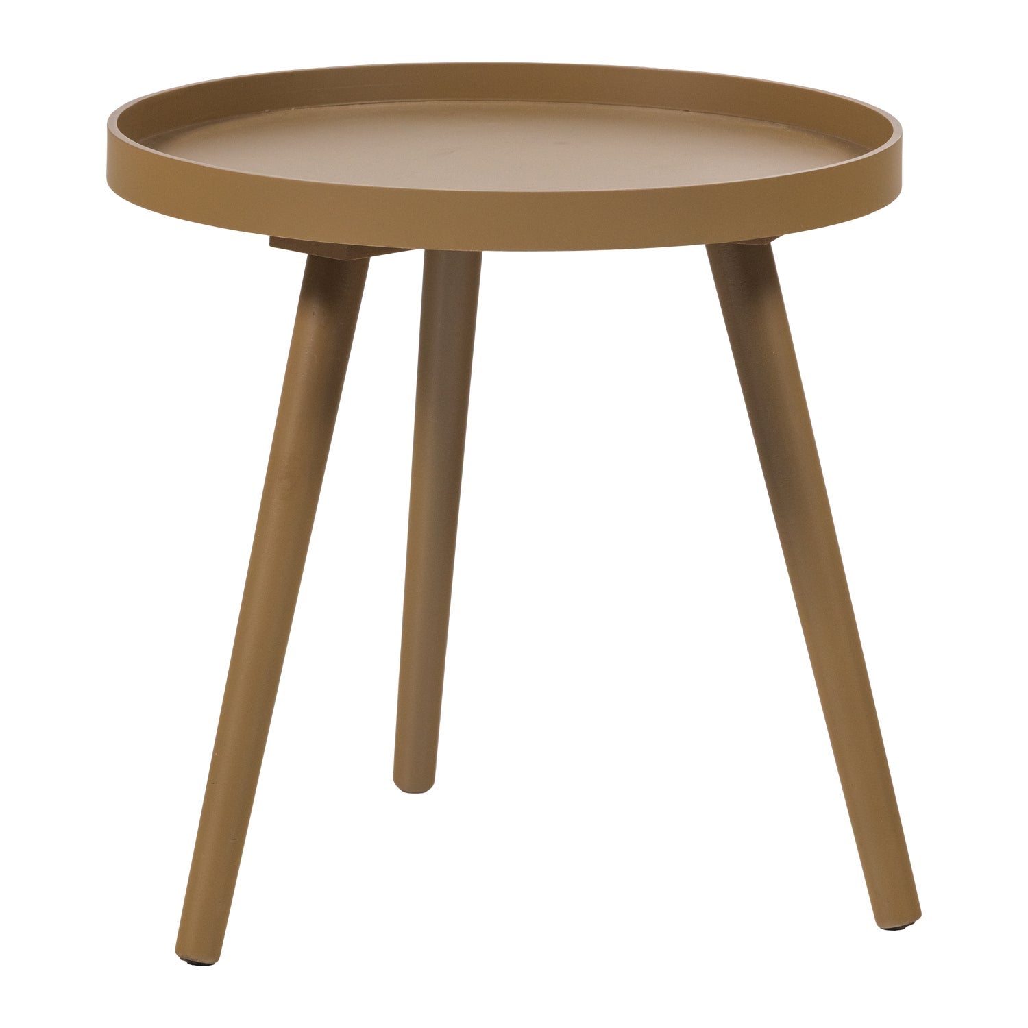 Set di 4 tavolini con gamba in legno di frassino Sasha 41x41 cm