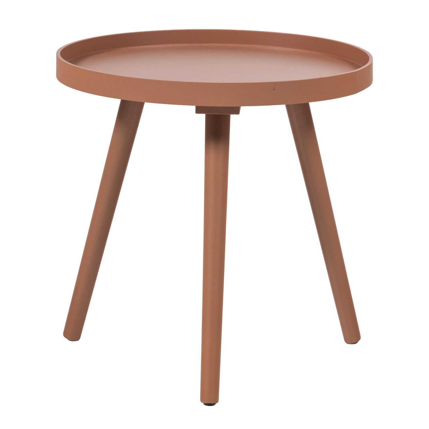 Set di 4 tavolini con gamba in legno di frassino Sasha 41x41 cm