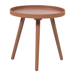 Set di 4 tavolini con gamba in legno di frassino Sasha 41x41 cm