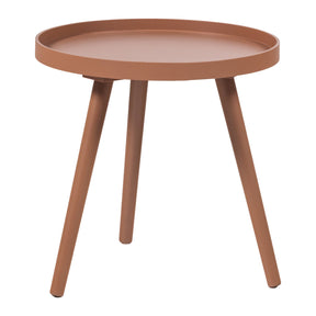 Set di 4 tavolini con gamba in legno di frassino Sasha 41x41 cm