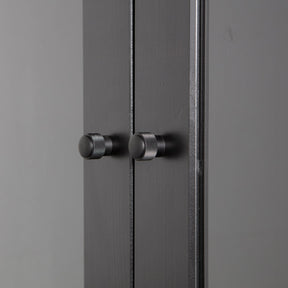 Vetrina 2 ante in legno di pino Xam 155x100 cm