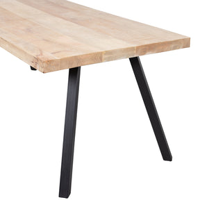 Tavolo da pranzo in rovere scuro Tablo 75x180 cm