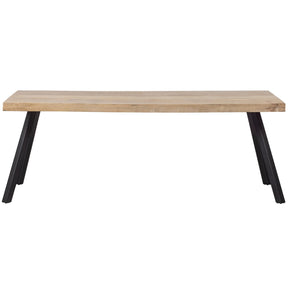Tavolo da pranzo in rovere scuro Tablo 75x180 cm