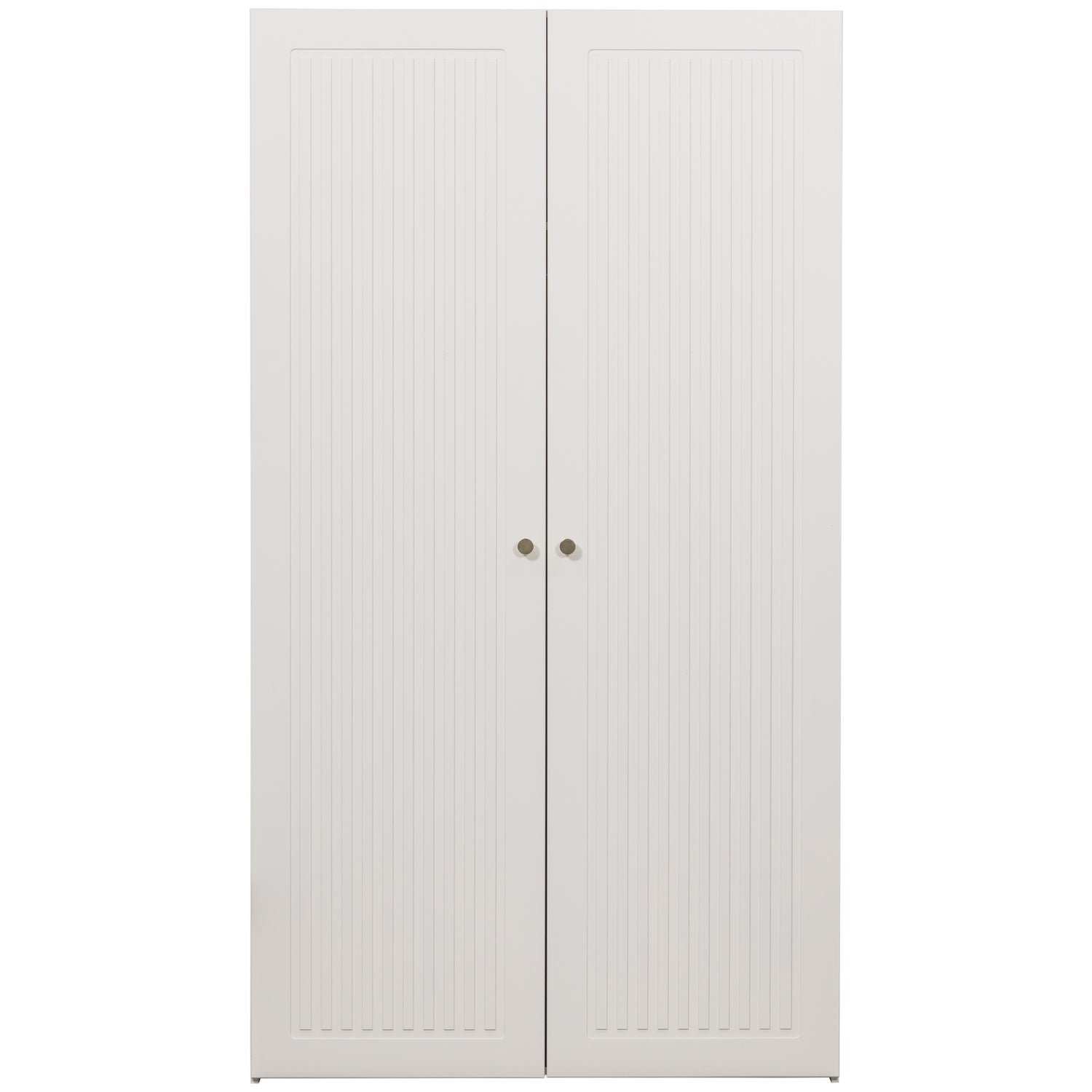 Cappottiera 2 ante in legno di pino bianco Sipke 210x110 cm