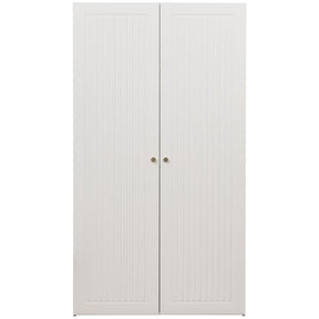 Cappottiera 2 ante in legno di pino bianco Sipke 210x110 cm
