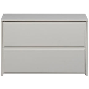Mobile TV slim grigio Yissa 70x46 cm