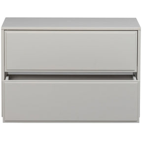 Mobile TV slim grigio Yissa 70x46 cm
