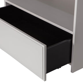 Mobile TV slim grigio Yissa 70x46 cm