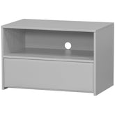 Mobile TV slim grigio Yissa 70x46 cm