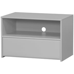 Mobile TV slim grigio Yissa 70x46 cm