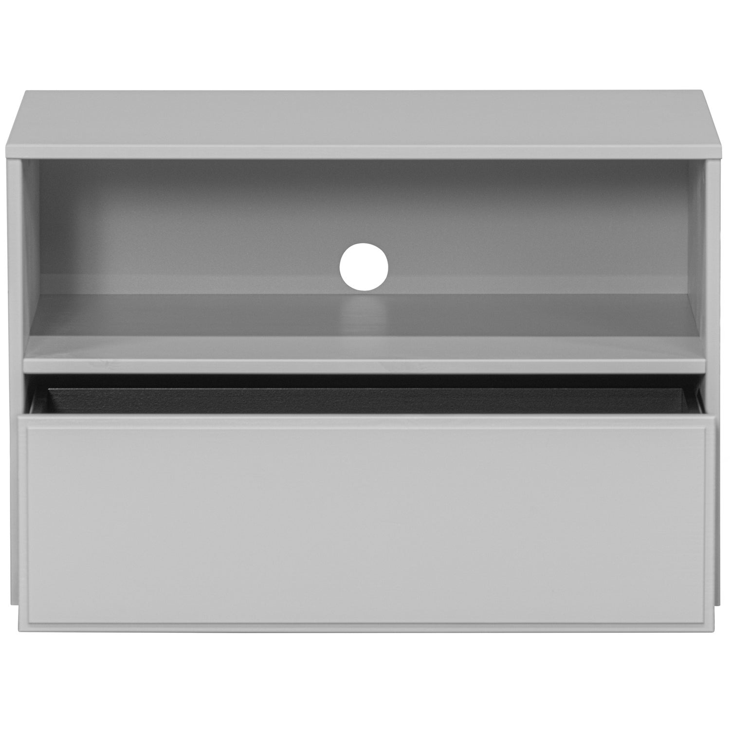 Mobile TV slim grigio Yissa 70x46 cm