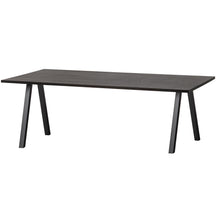 Tavolo da pranzo in rovere scuro Tablo 75x180 cm