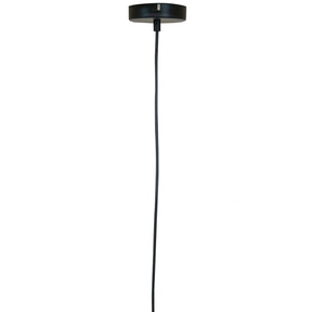 Lampada a sospensione nera Adelaide 35cm