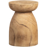 Sgabello in legno naturale Bink 40x28cm