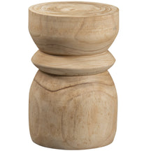 Sgabello in legno Bikkel 40x28 cm