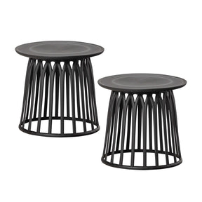 Set di 2 tavolini da caffé Boy 50x50 cm