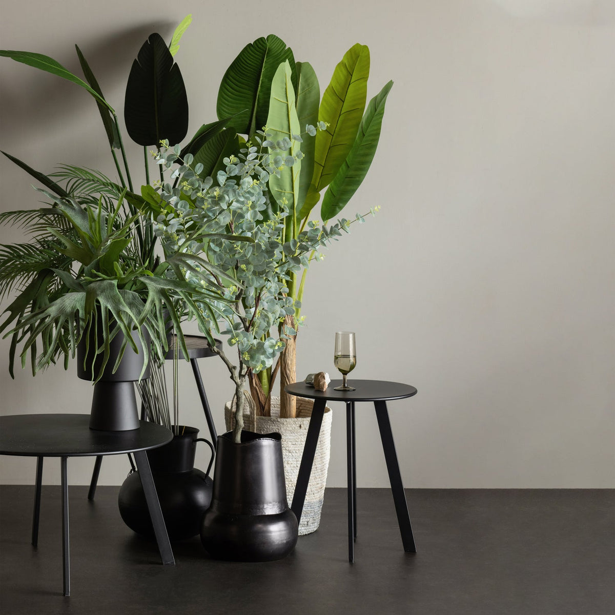 Tavolino in metallo Radar