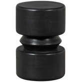 Tavolino nero opaco Tuve 45x30 cm