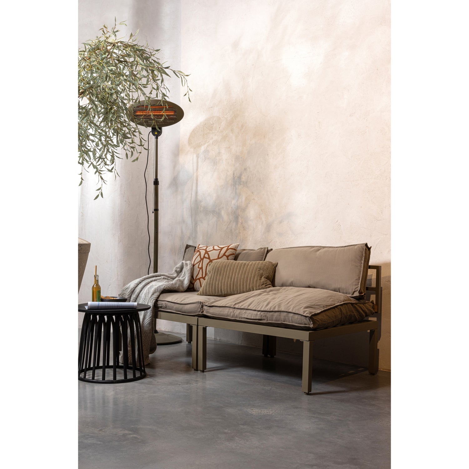 Set di 2 tavolini da caffé Boy 50x50 cm