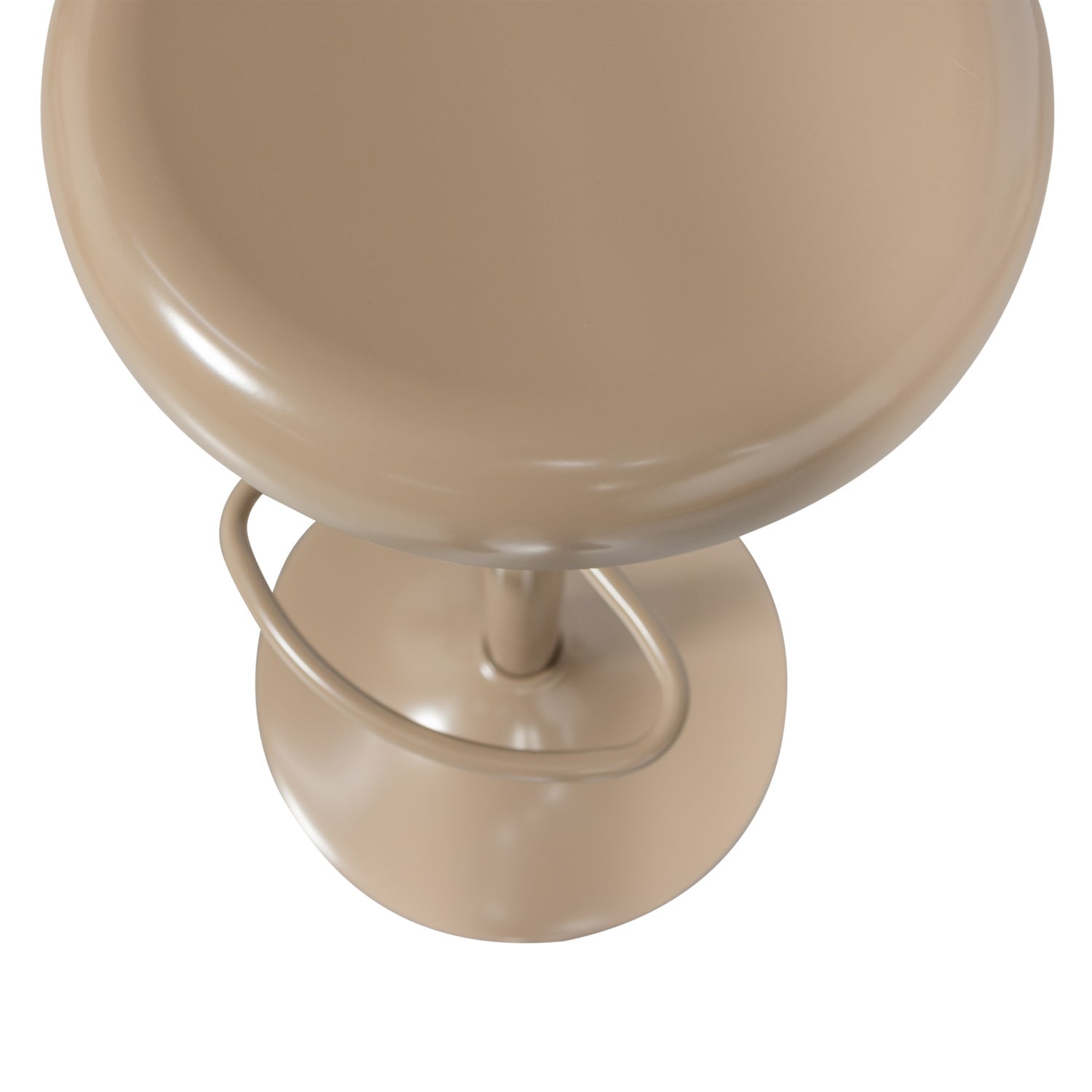 Sgabello da bar in alluminio Isaac 39x81 cm