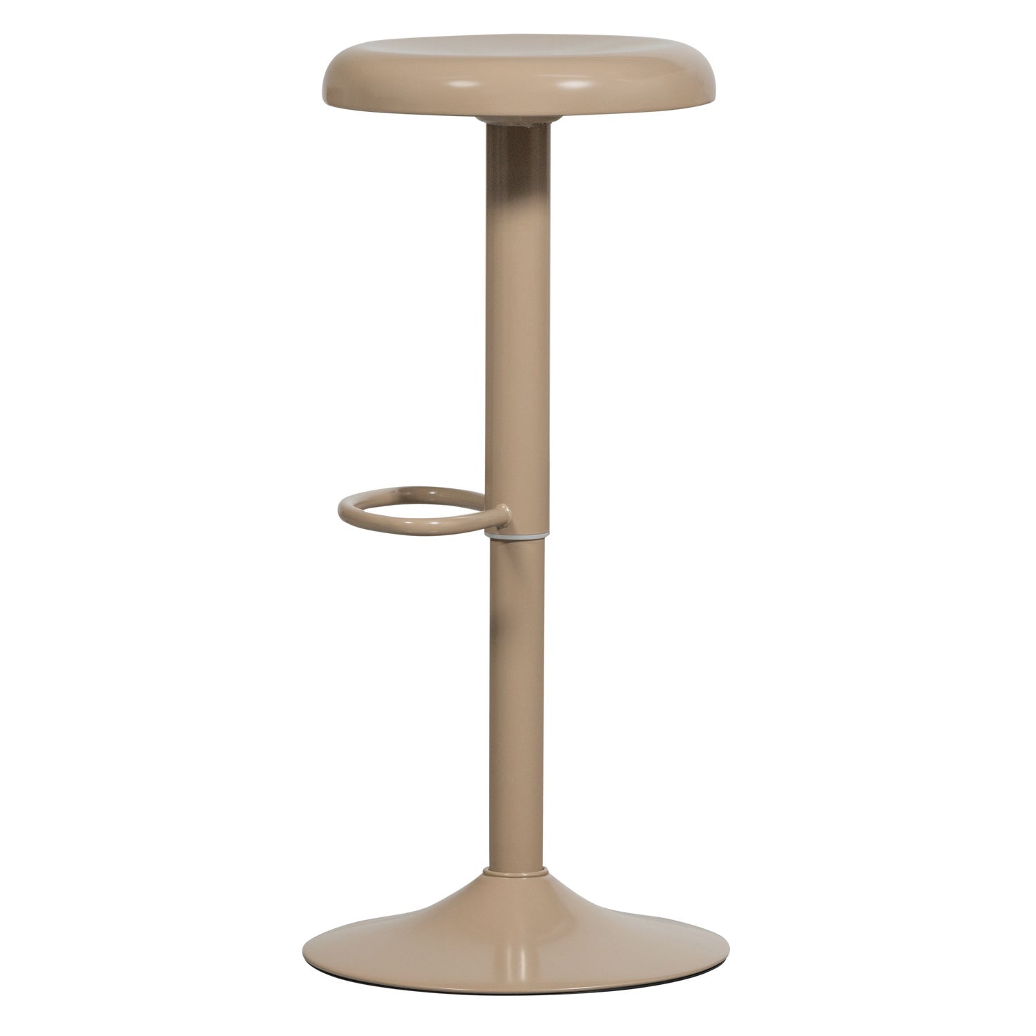 Sgabello da bar in alluminio Isaac 39x81 cm
