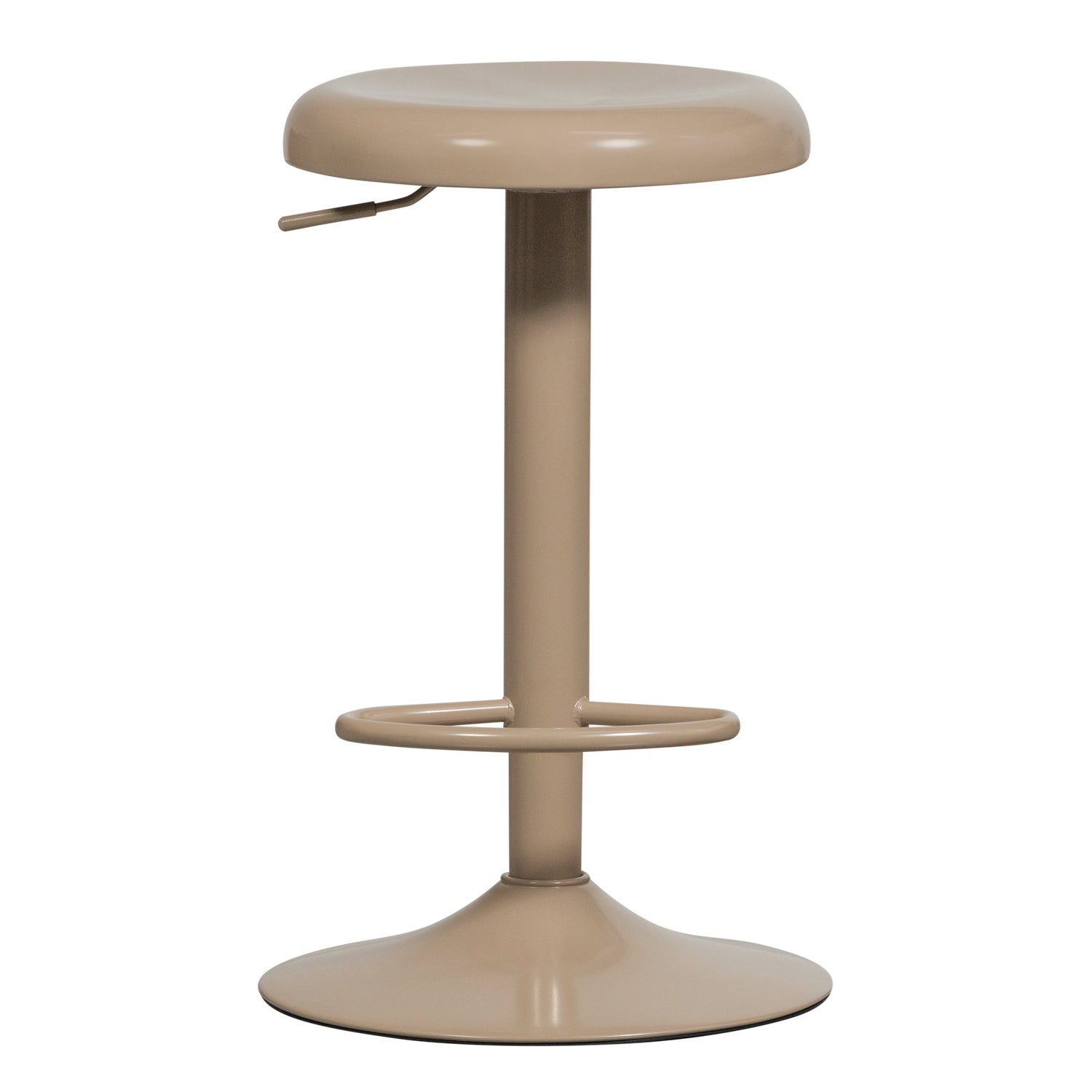 Sgabello da bar in alluminio Isaac 39x81 cm