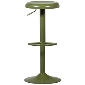 Sgabello da bar in alluminio Isaac 39x81 cm