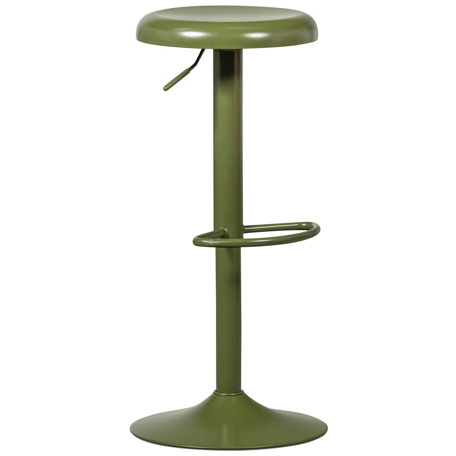 Sgabello da bar in alluminio Isaac 39x81 cm