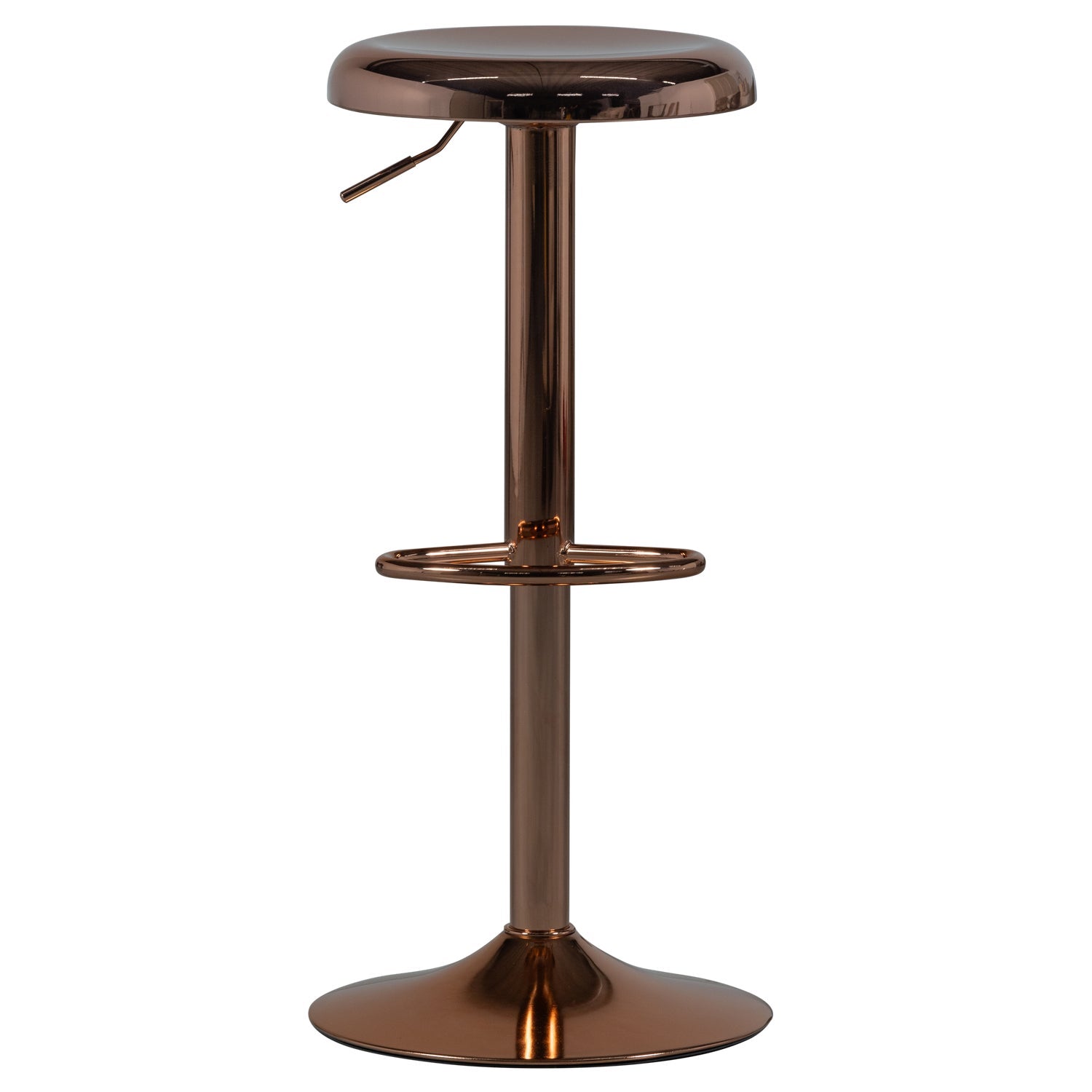 Sgabello da bar in alluminio Isaac 39x81 cm