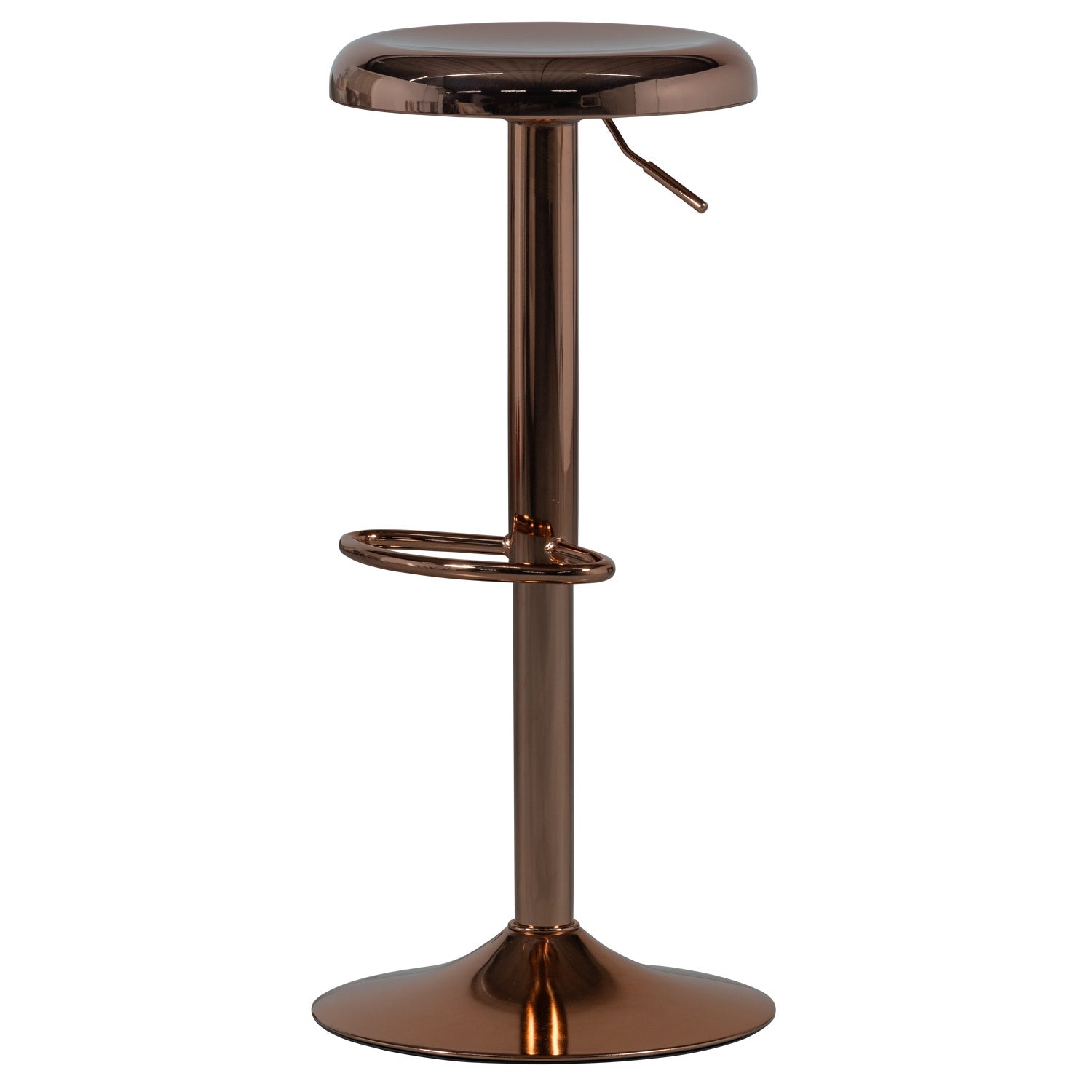 Sgabello da bar in alluminio Isaac 39x81 cm