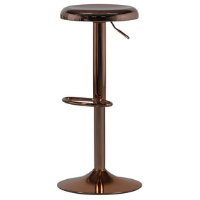 Sgabello da bar in alluminio Isaac 39x81 cm