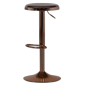 Sgabello da bar in alluminio Isaac 39x81 cm